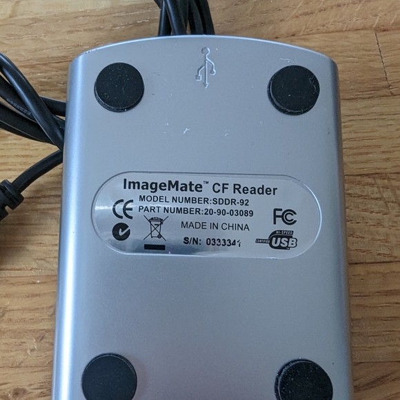 Scan Disc Compact Flash trader with 3 Cards